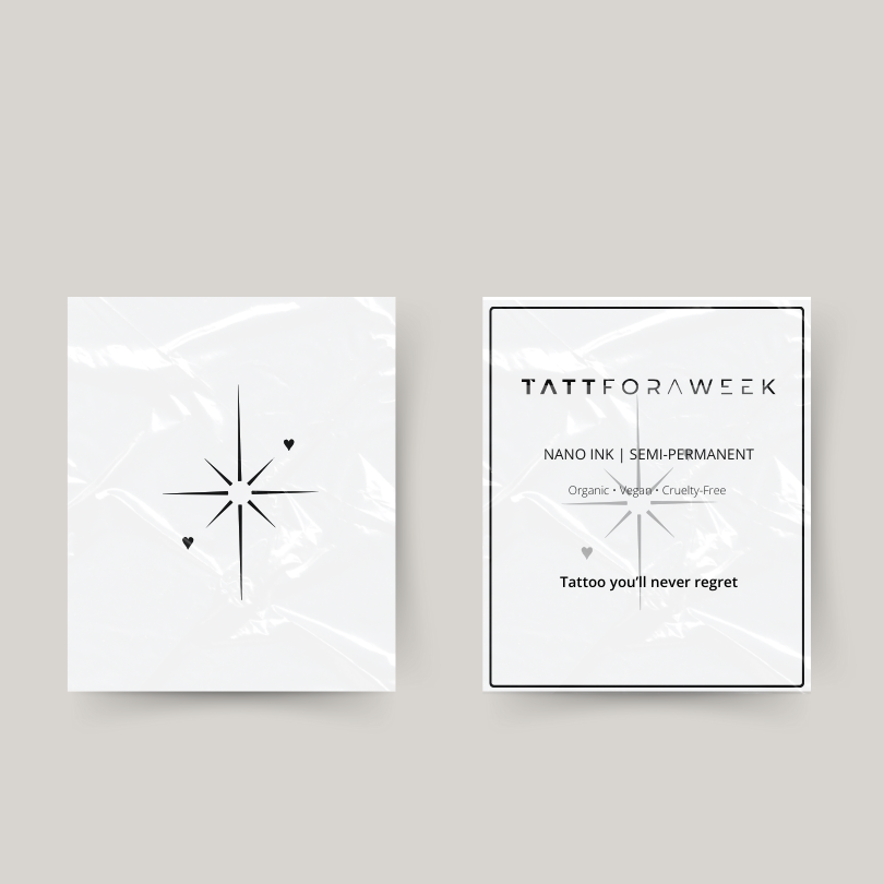 Midlertidig tatovering poolstjerne