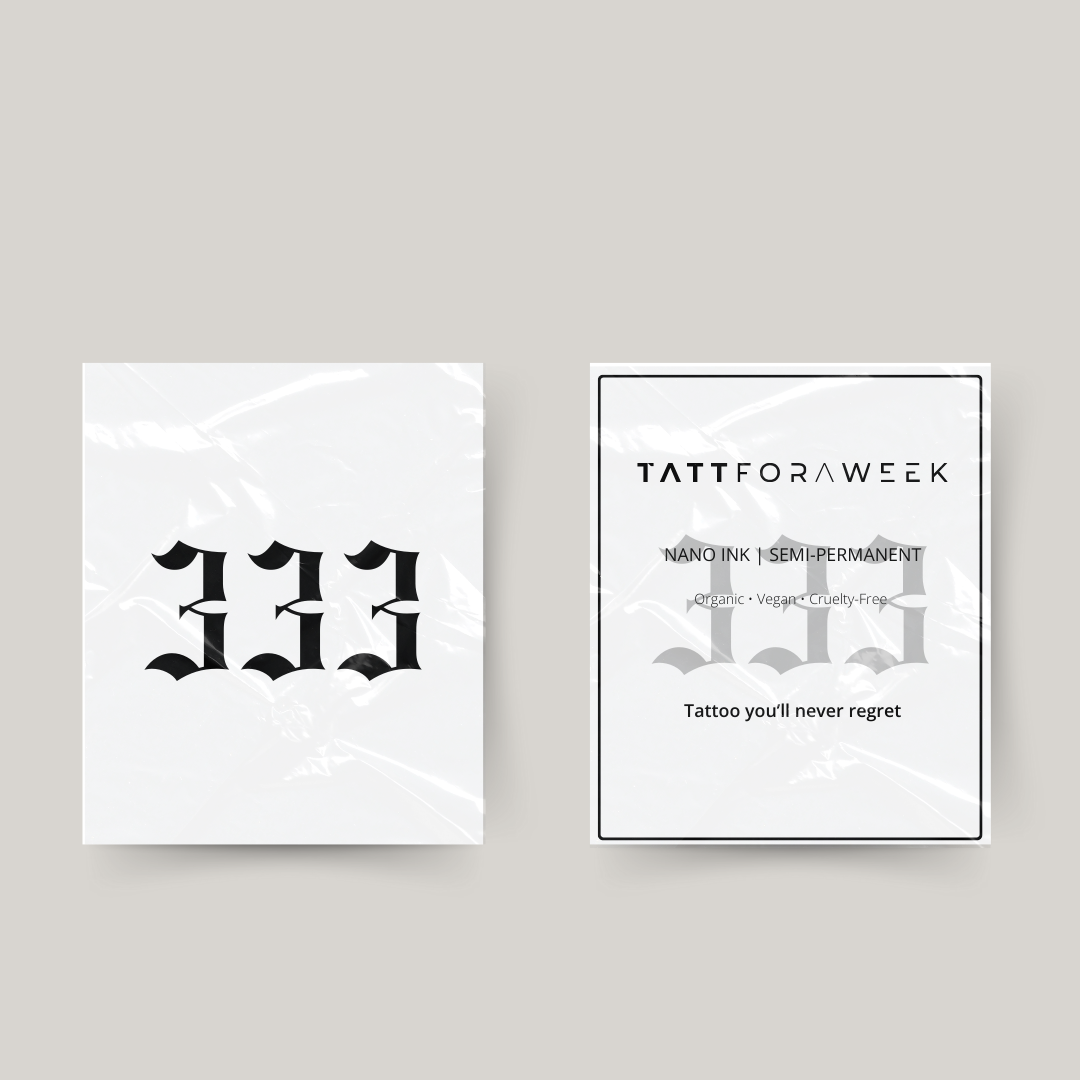 Midlertidig tatovering 333