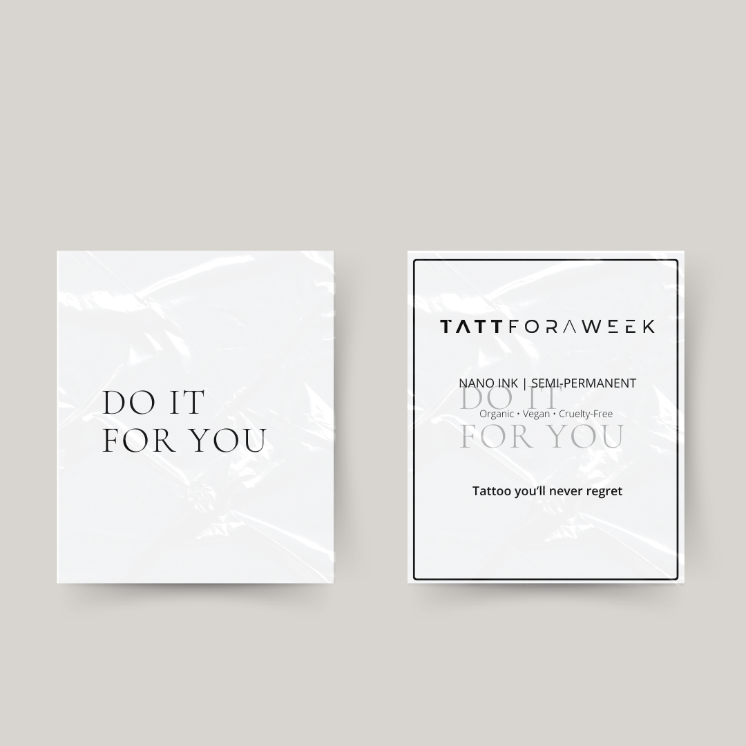 Midlertidig tatovering gør det for dig