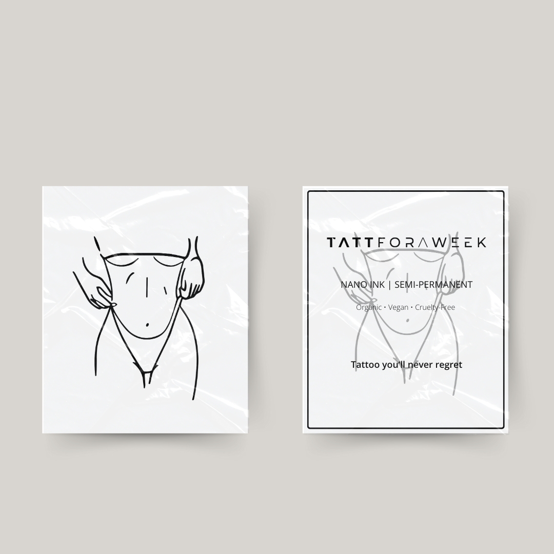 Midlertidig tatovering sommer krop