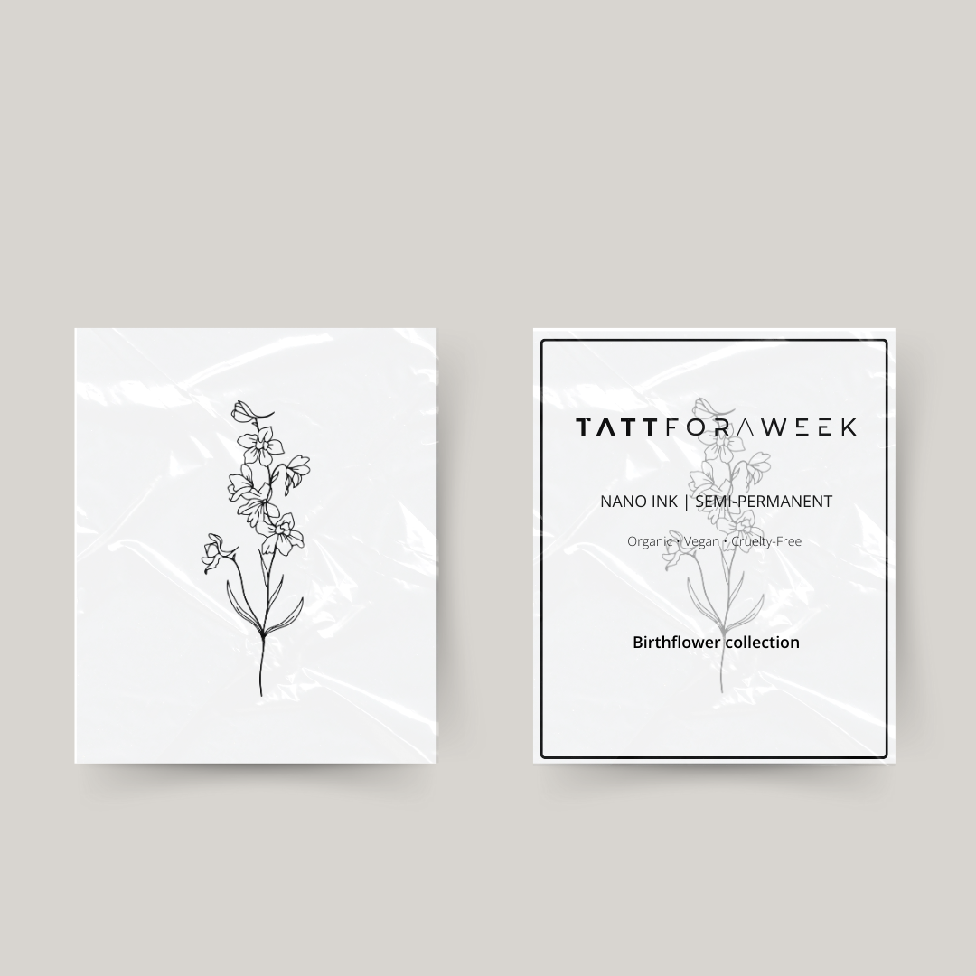 Fødselsblomst december tatovering: betydning og inspiration til påskelilje og kristtorn