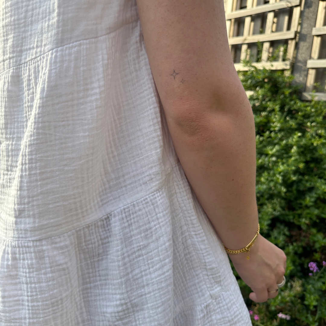 Midlertidig tatovering gnistre