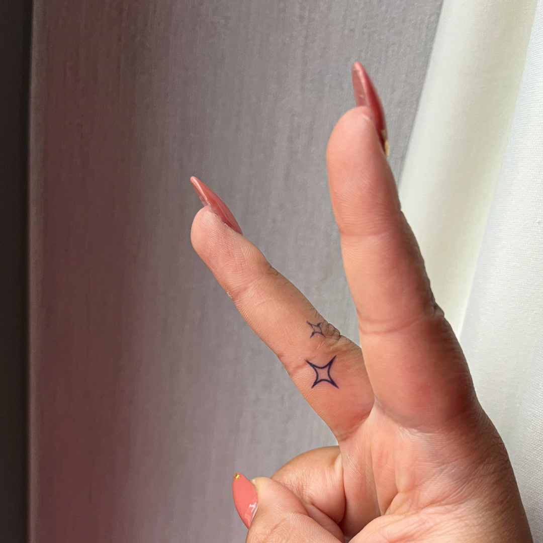 Midlertidig tatovering gnistre