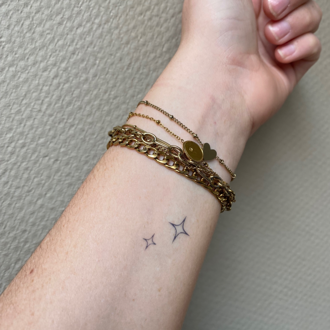 Midlertidig tatovering gnistre