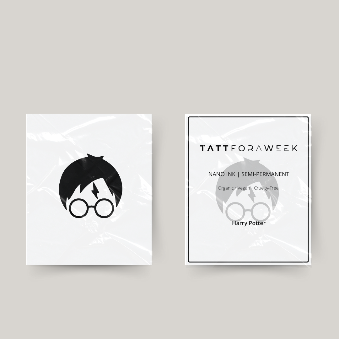 Midlertidig tatovering Harry Potter