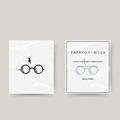 Midlertidig tatoveringsbrille med lyn Harry Potter