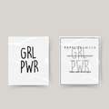 Midlertidig tatovering girlpower