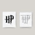 Midlertidig tatovering initialer Harry Potter