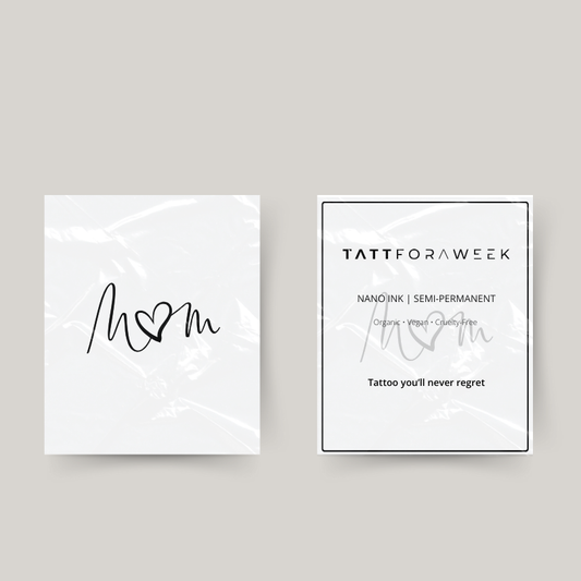 Midlertidig tatovering mama