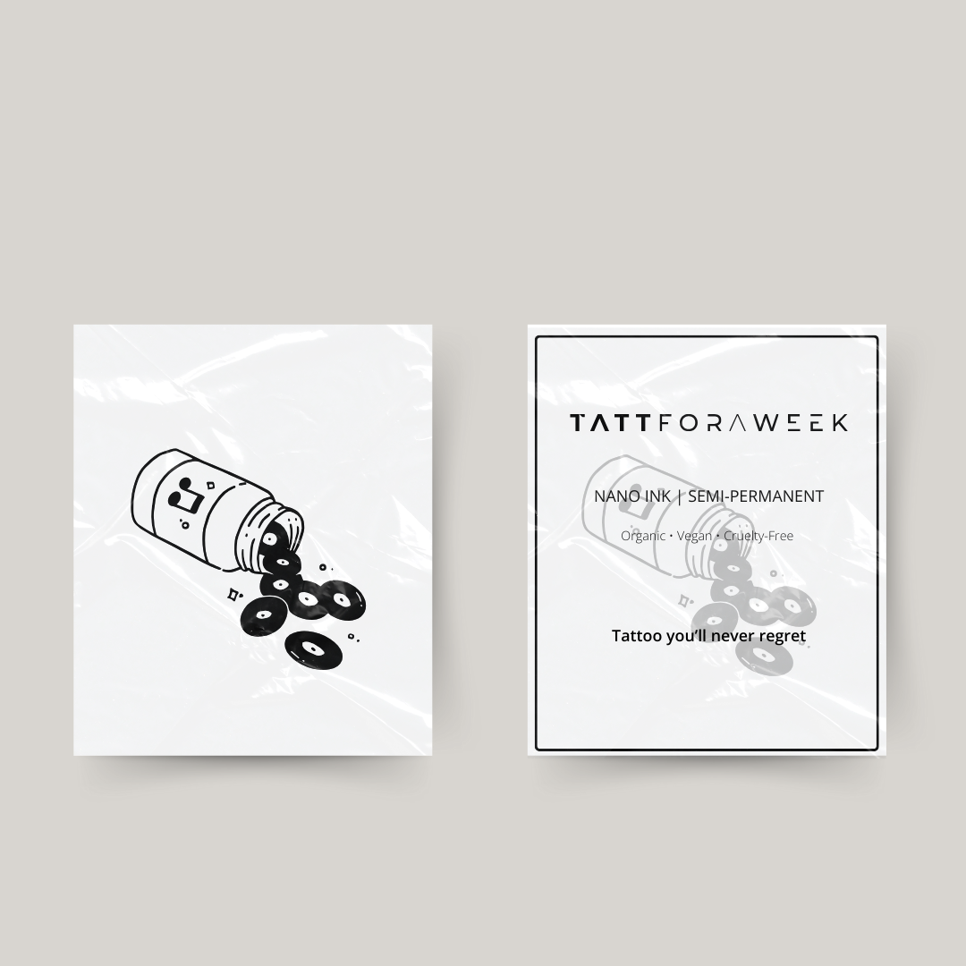 Tijdelijke tattoo muziek drugs