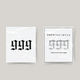 Engle numre | Semi-permanente tatoveringer
