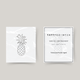 Midlertidig ananas-tatovering
