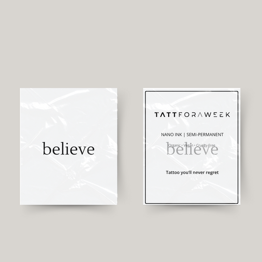 Midlertidig tatovering tror