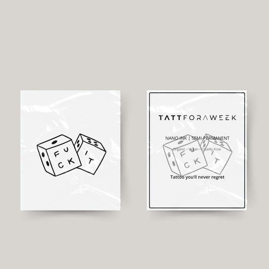 Midlertidige tatoveringsterninger fuck det