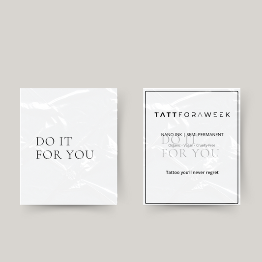 Midlertidig tatovering gør det for dig