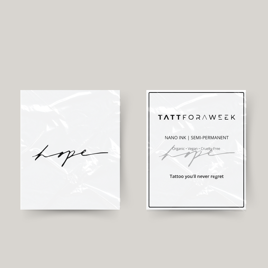 Midlertidig tatovering håb