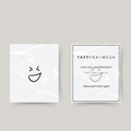 Midlertidig tatovering smilende smiley