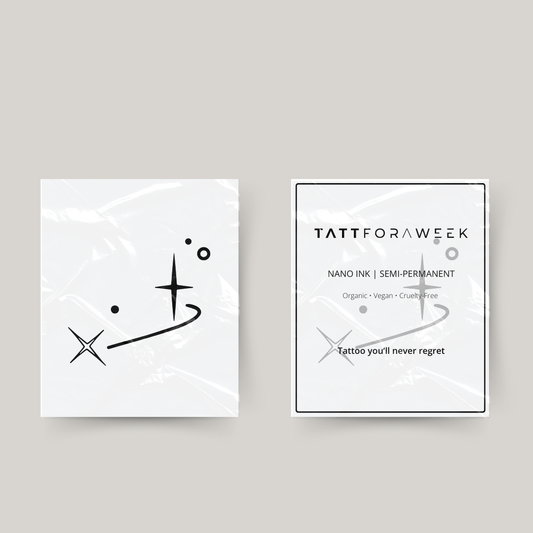 Midlertidig tatovering leo stjerner