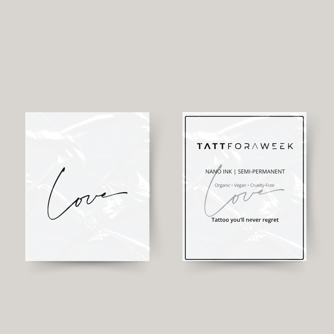 Midlertidig tatovering kærlighed