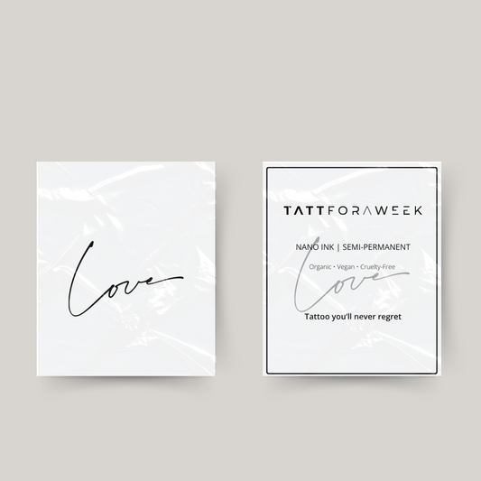 Midlertidig tatovering kærlighed