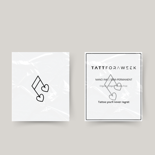 Midlertidig tatovering kærlighed musik