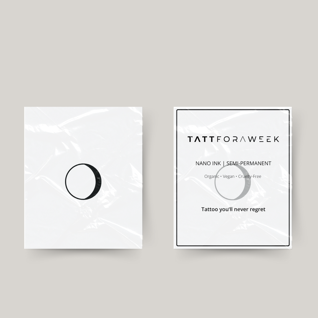 Midlertidig tatovering måne fase III