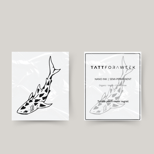 Midlertidig haj tatovering