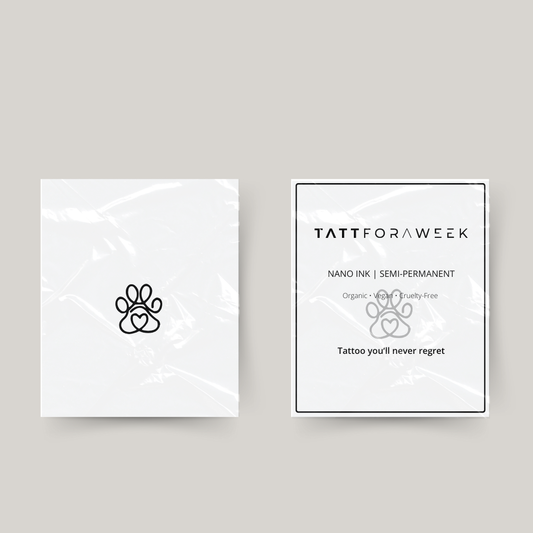 Midlertidig tatovering pote kærlighed