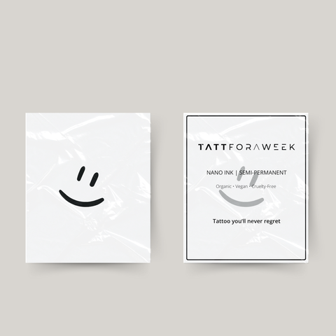 Midlertidig tatovering smiley