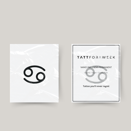 Midlertidig tatovering stjernetegn Kræft