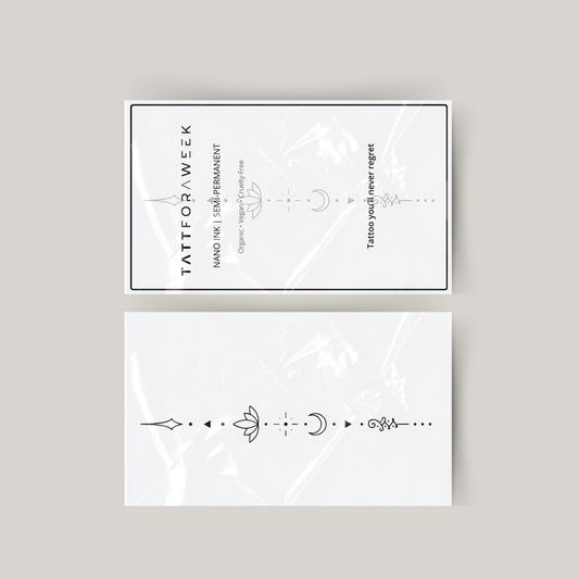 Midlertidig tatovering unalome II