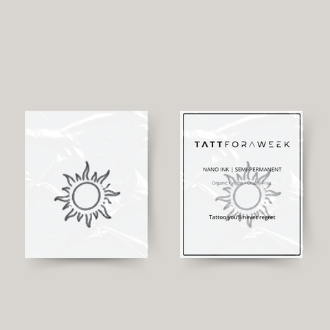 Midlertidig tatoveringssol